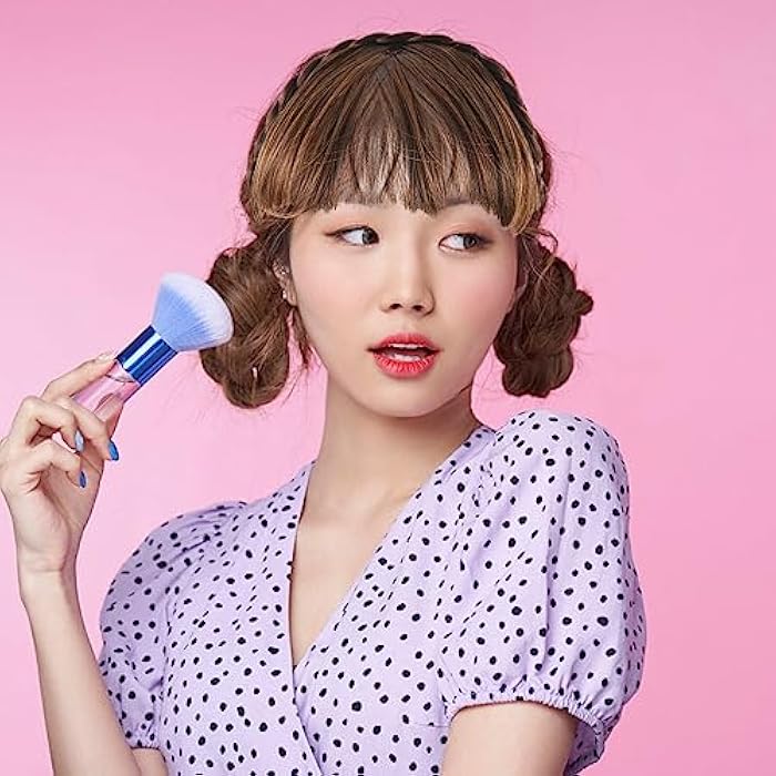 OSALADI Bang Synthetic Headband Wig with Bangs Braided Hair Hoop for Women, Light Brown Headband Bangs - Image 3